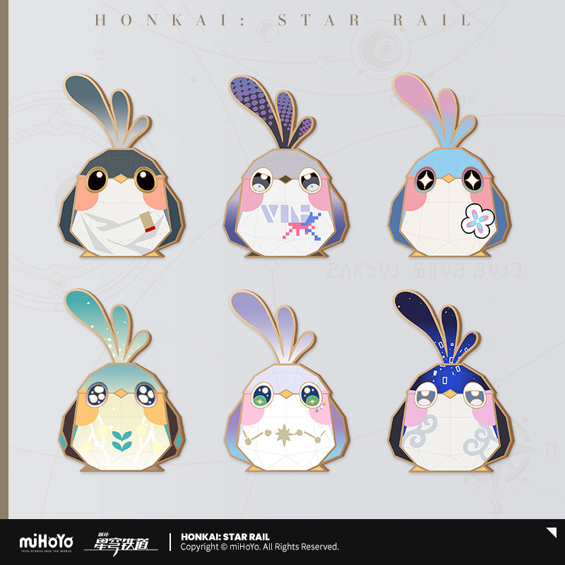Honkai: Star Rail - Origami Bird Clash Series - Enamel Bookmark