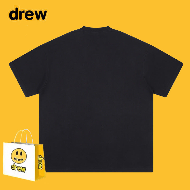 Drew T-shirts Mushroom Cola Print Loose