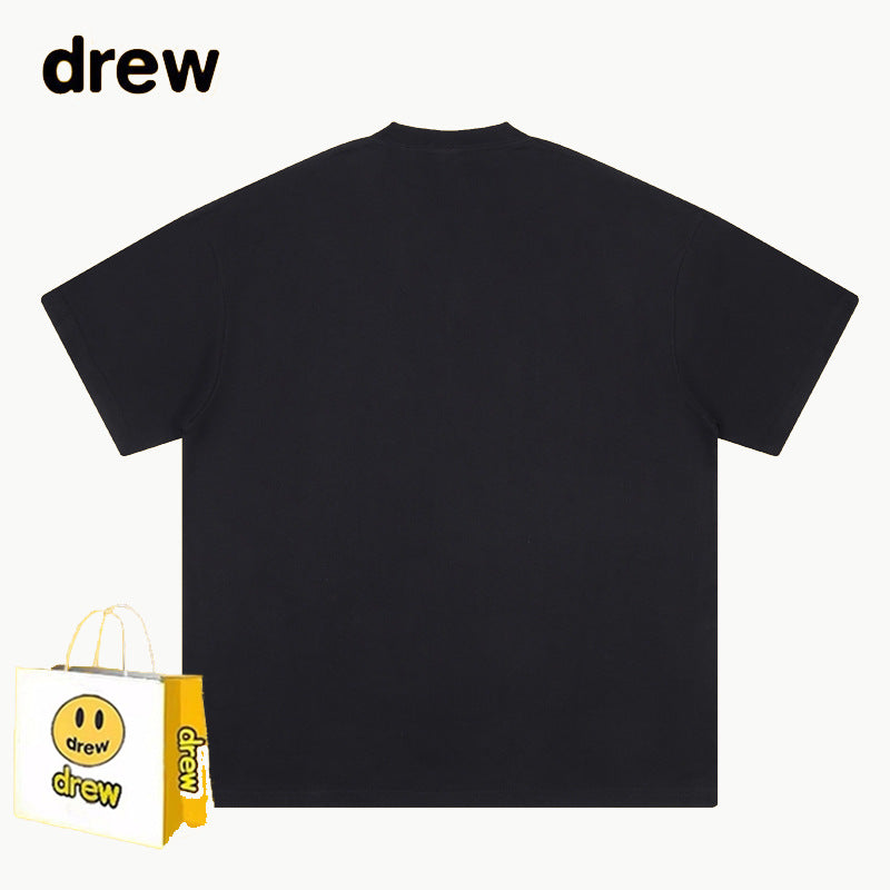 Drew T-shirts T-shirt Cotton Short Sleeve Male Shark