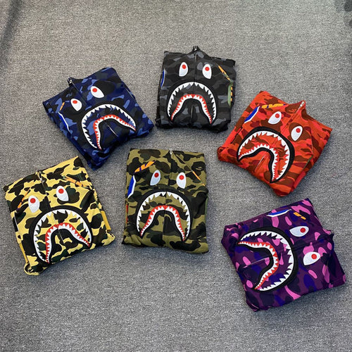 Bape Hoodie Zip-Up Cardigan Hoodie